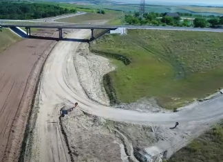 (RO) Construcția sectorului Porumbrei-Cimișlia a drumului M3
