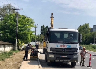 Lucrările de reparație a sectorului cu o lungime de 17,6 km, care trece prin localitățile Vatra și Strășeni – executate în proporție de circa 85%