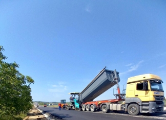 (RO) Un segment al drumului de centură a municipiului Chișinău are un progres de execuție de peste 66%