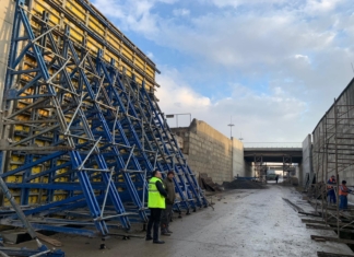 (RO) Lucrările de reparație a nodului rutier în preajma orașului Bălți pe drumul M5 au un progres de execuție de circa 65%