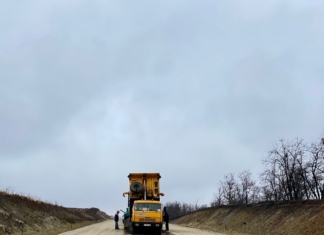 (RO) Drumul de ocolire a satului Troița Nouă cu o lungime de 6,6 km – în proces de construcție