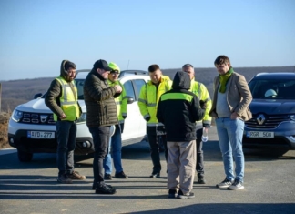 Viceprim – ministrul, Andrei Spînu și conducerea ASD au inspectat câteva porțiuni de drum aflate în proces de reabilitare