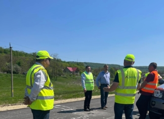 (RO) Drumul de ocolire a localității Bahmut – inspectat de Î.S. „Administrația de Stat a Drumurilor”