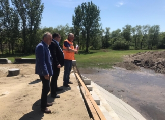 Conducerea ASD a inspectat câteva obiecte de drum aflate în proces de reabilitare în regiunea de nord a țării
