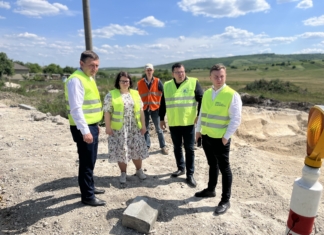 Lucrările de reabilitare a drumului național R6 Chișinău-Orhei-Bălți, gata în proporție de 76%