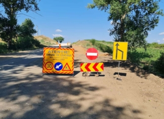 (RO) Verificarea stadiului de reparație a drumului public national R21