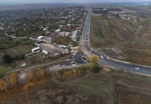 Stadiul implementării proiectului de amenajare a sensului giratoriu în apropierea localității Peresecina