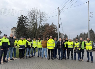 Trotuare moderne și piste pentru bicicliști pe str. Independenței din Sîngerei – lucrările finalizate