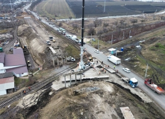 Podul și pasajul de pe drumul R6, Bălți – stadiul actual al lucrărilor de reparație