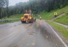 Situația actuală pe drumurile naționale – intervențiile în zonele afectate continuă