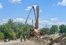 Progres de 45% la lucrările de stabilizare a terasamentelor pe drumul G65, în Ciulucani