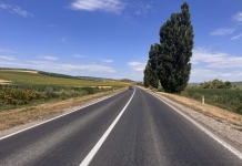 Au fost finalizate lucrările de întreținere periodică pe drumul R3, între Hîncești și Bozieni