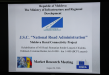 Ședință de consultare a pieței privind reabilitarea sectorului M1 din zona Vămii Leușeni