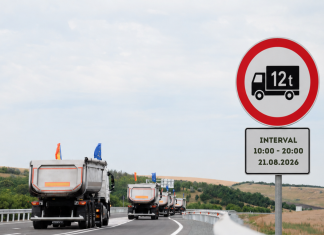Atenție! Restricții de circulație pentru vehiculele de peste 12 tone în zonele aflate sub Cod Portocaliu de caniculă