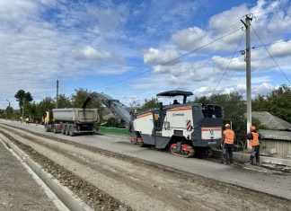 Stadiul lucrărilor pe drumul G65 din Ciulucani este de 77%