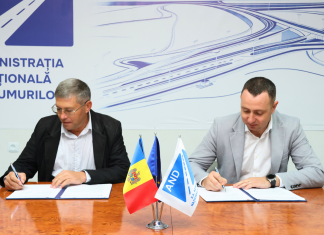 (RO) Contract semnat pentru reparația capitală a podului de pe R35, din raionul Cantemir