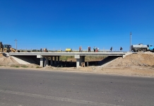 Progres de 78% la reparația capitală a podului de pe drumul R37, în apropierea localității Corten